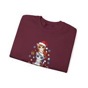 Cute Christmas Holiday Stack of Kittens Sweatshirt