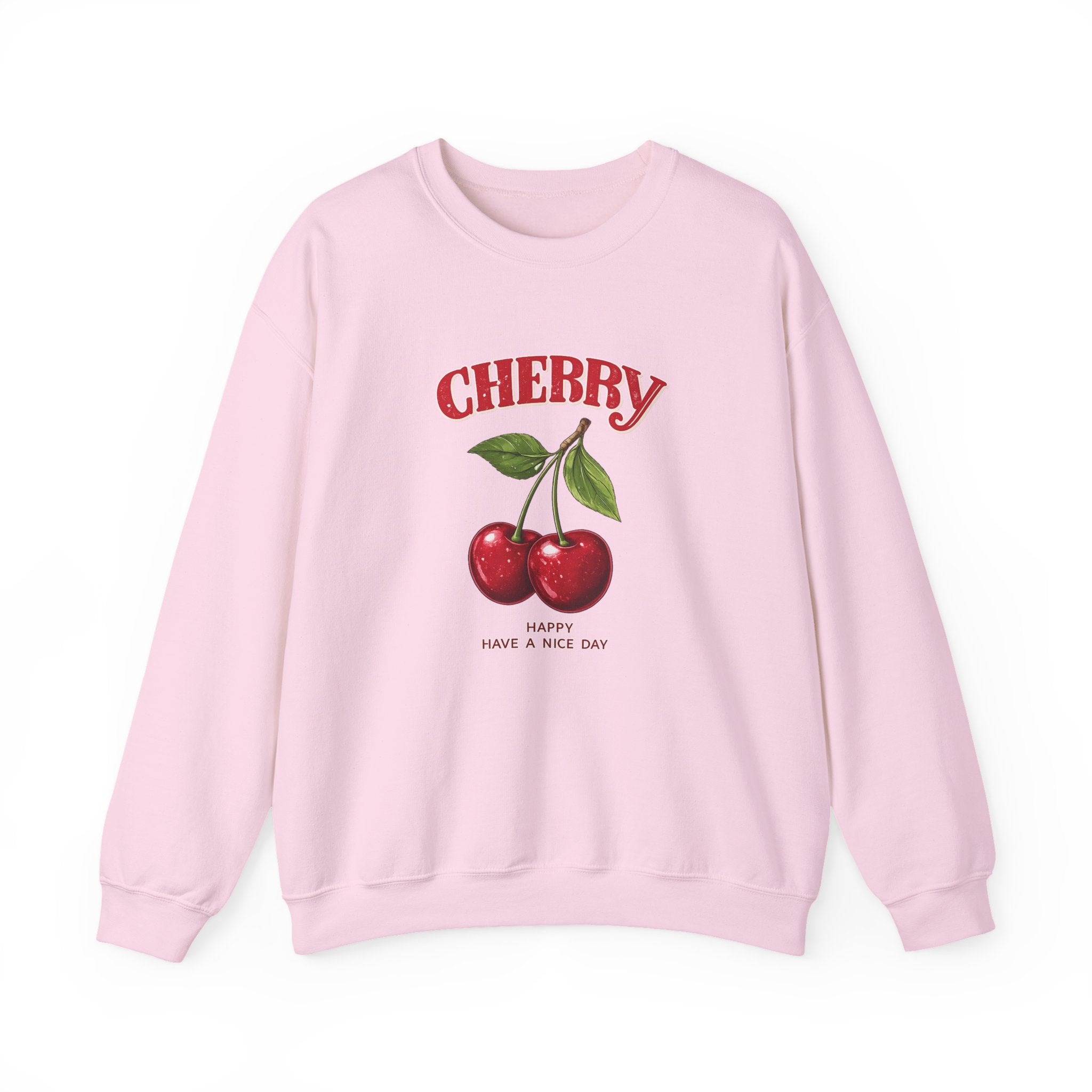 Cherry Graphic Women Sweatshirt.