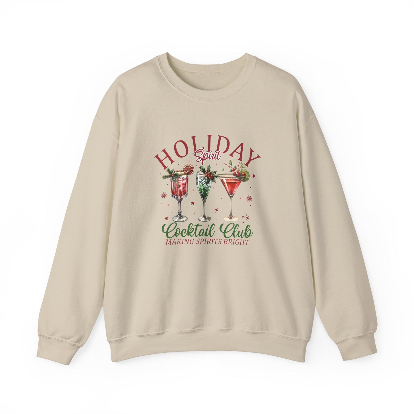 Holiday Cocktail Club Crewneck Sweatshirt