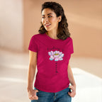 Kindness Is Power Floral  Women T-Shirt