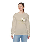 Floral 'Bloom Past Darkness' Crewneck Sweatshirt