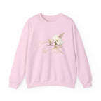 Floral 'Bloom Past Darkness' Crewneck Sweatshirt