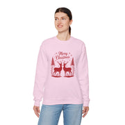 Christmas Reindeer Crewneck Unisex Sweatshirt
