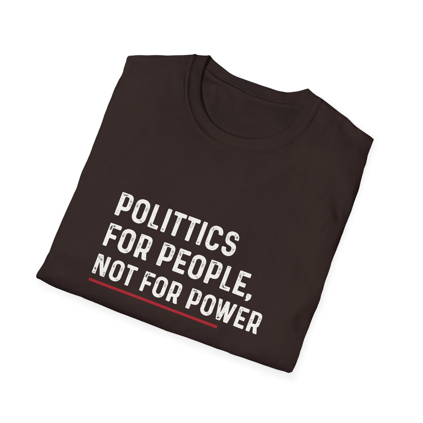 Unisex Empowerment T-Shirt - Politics for People, Not for Power, Activist Shirt, Gift for Change Makers, Statement Tee, Causal Wear, [...]