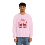Christmas Reindeer Crewneck Unisex Sweatshirt