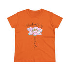 Kindness Is Power Floral  Women T-Shirt