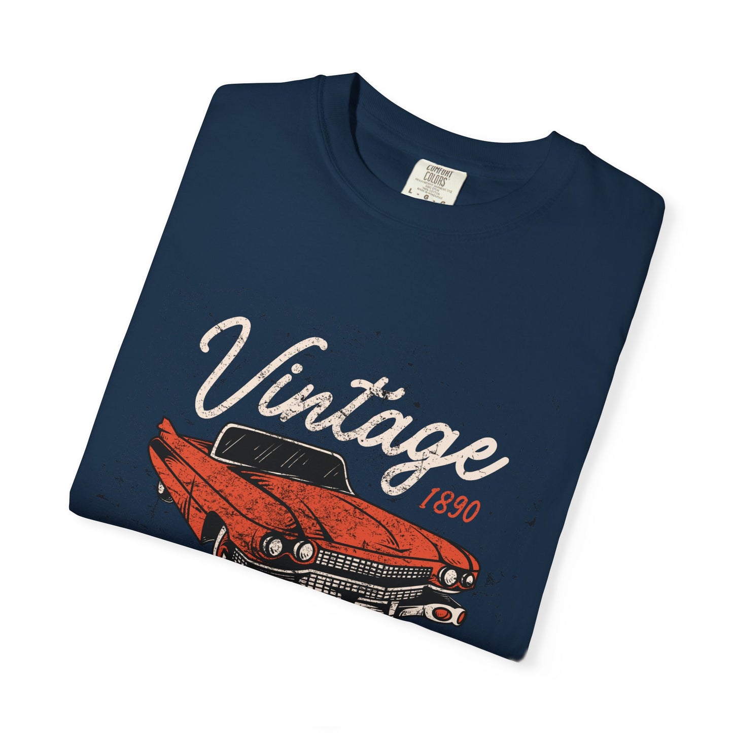 Vintage Car T-Shirt | Unisex Garment-Dyed Tee for Car Lovers