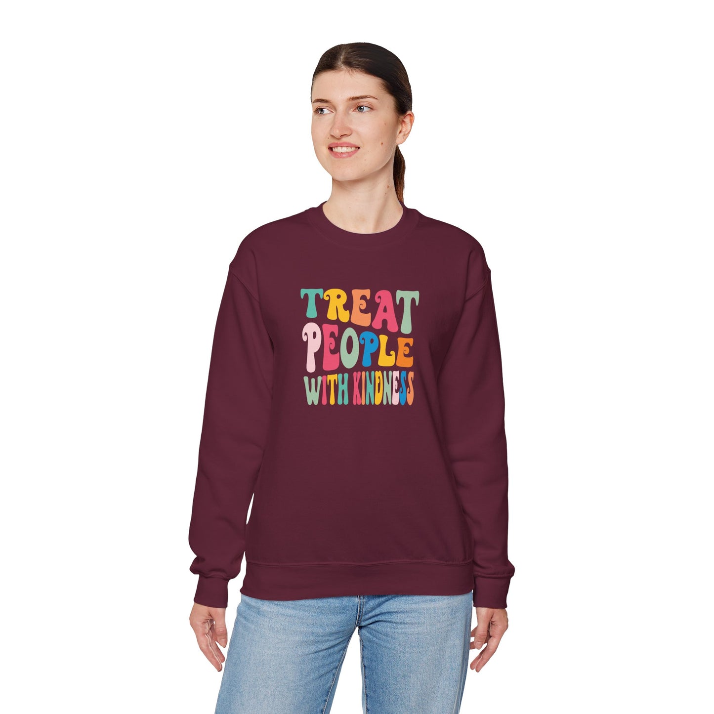 Treat People With Kindness Women Sweatshirt