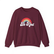 Be Kind Rainbow Crewneck Women Sweatshirt
