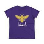 Yellow Bee Graphic Cotton Women T‑Shirt