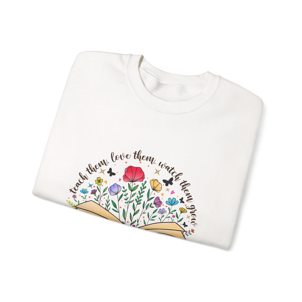 "If you love them, teach them" — Crewneck Sweatshirt