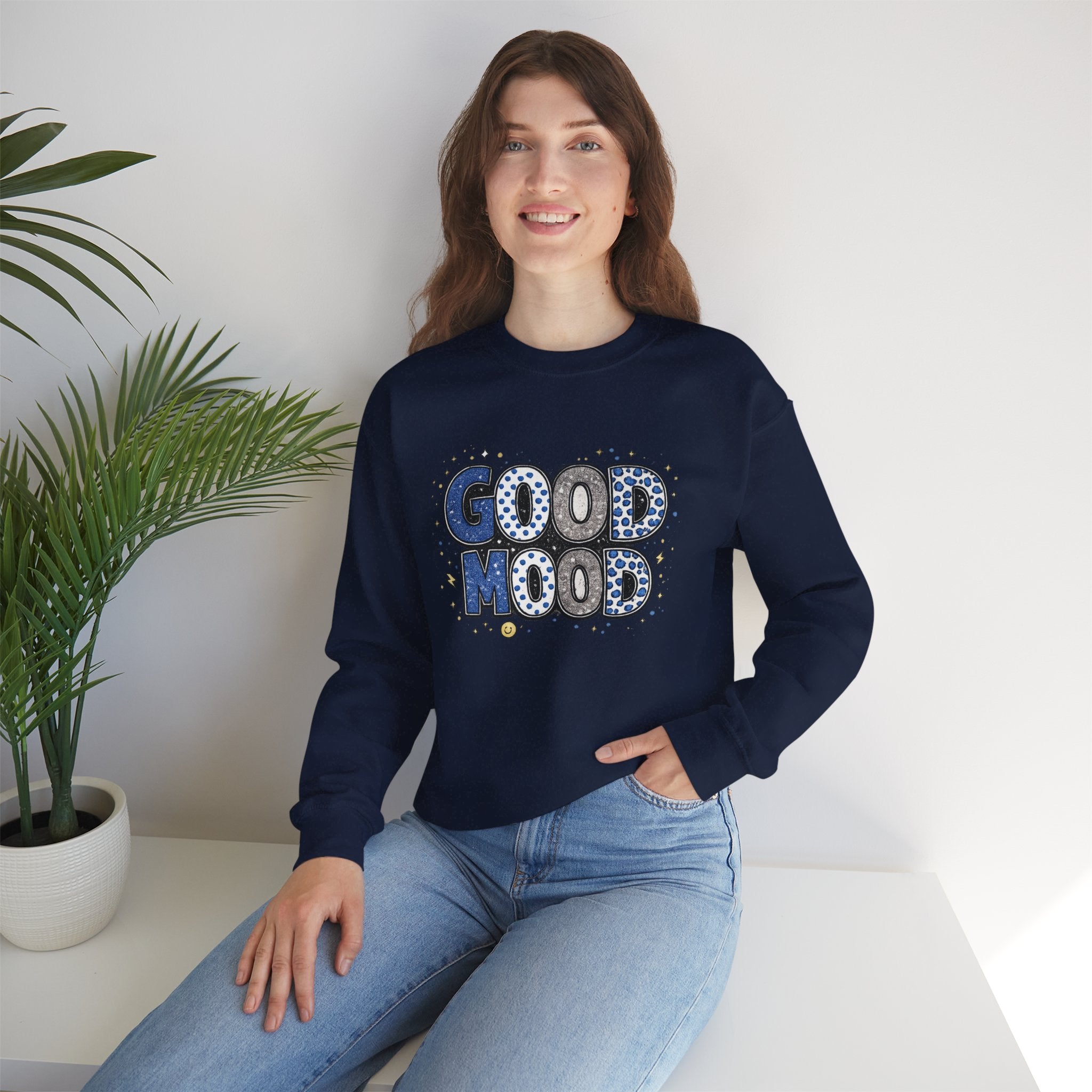 'Good Mood' Crewneck Sweatshirt