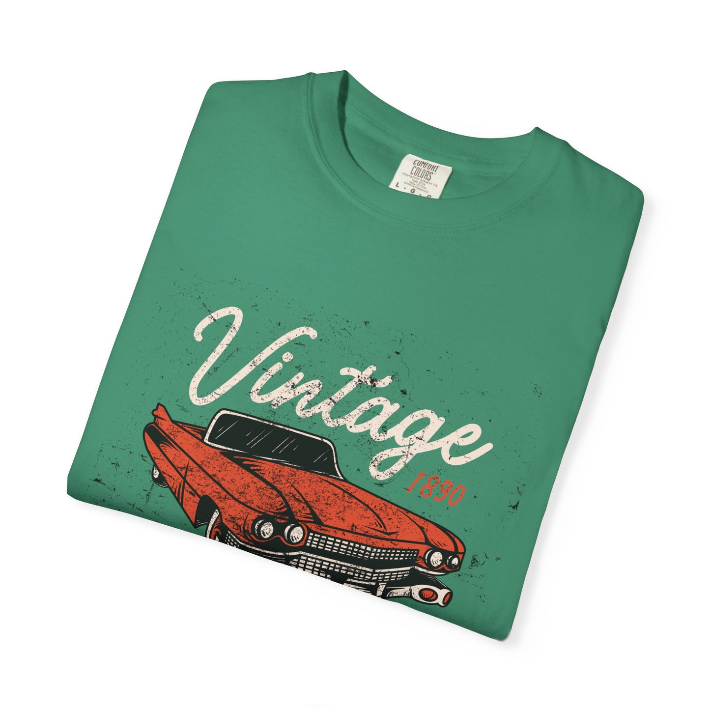 Vintage Car T-Shirt | Unisex Garment-Dyed Tee for Car Lovers