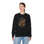 Owl & Wildflower Crewneck Sweatshirt.