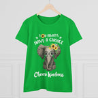 Choose Kindness Elephant Women T-Shirt
