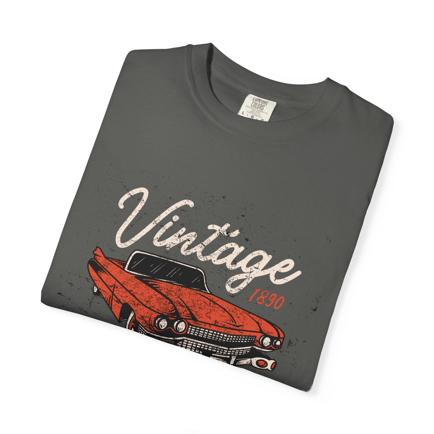 Vintage Car T-Shirt | Unisex Garment-Dyed Tee for Car Lovers