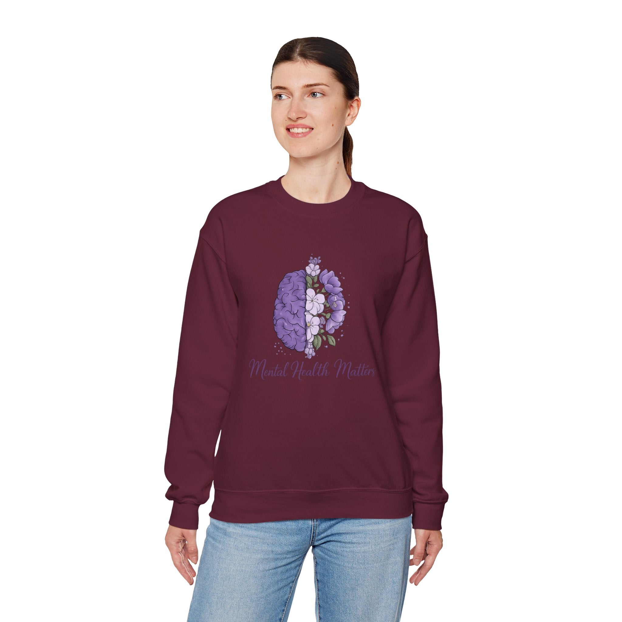 'Mental Health Matters' Women Sweatshirt.