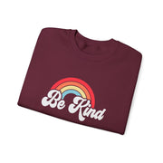 Be Kind Rainbow Crewneck Women Sweatshirt