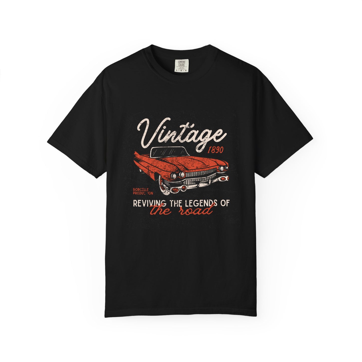 Vintage Car T-Shirt | Unisex Garment-Dyed Tee for Car Lovers