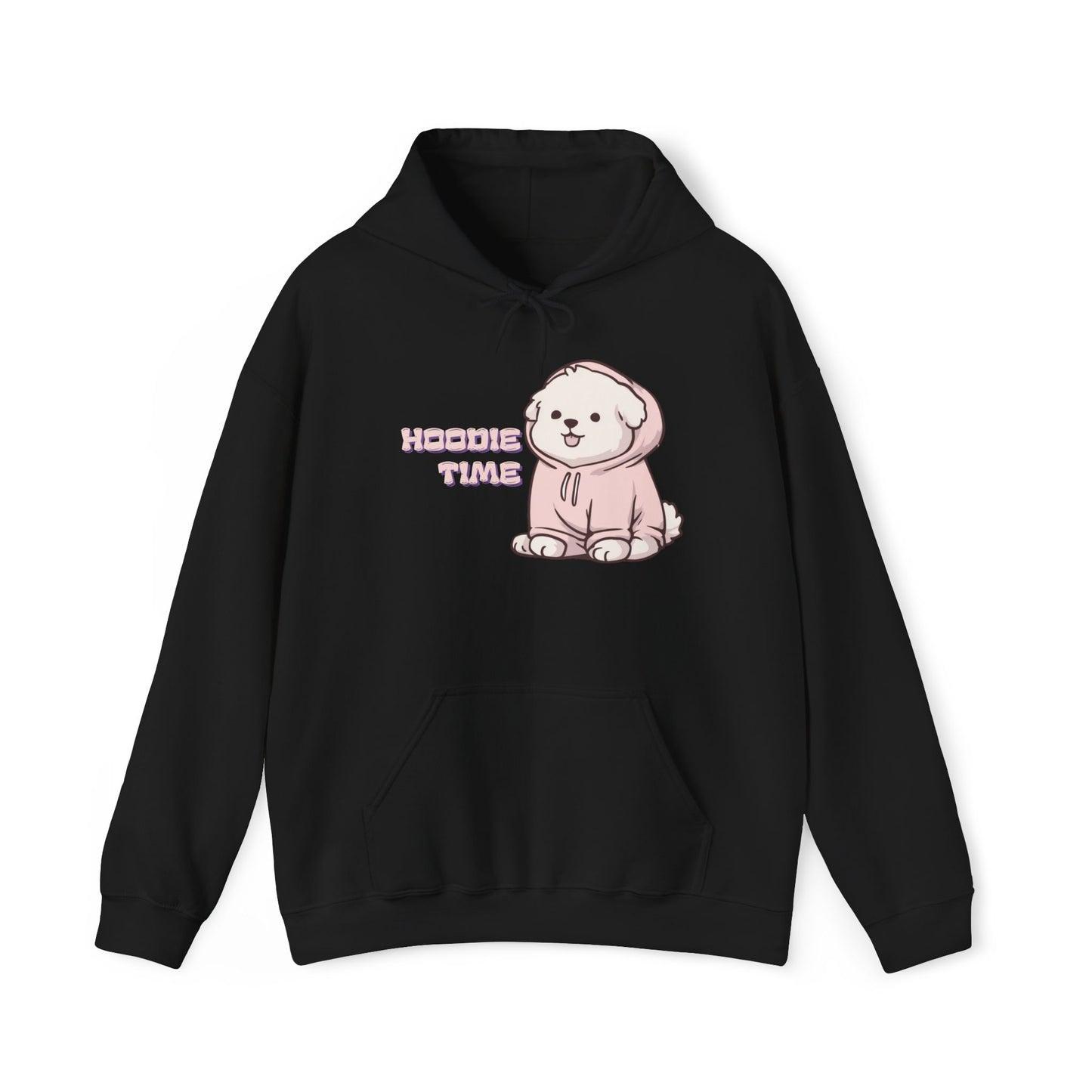 Cute Puppy "Hoodie Time" —  Hoodie.