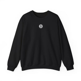 Minimal Bitcoin Logo Sweatshirt For Men