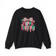 'Merry Christmas' Holiday Graphic Crewneck Sweatshirt