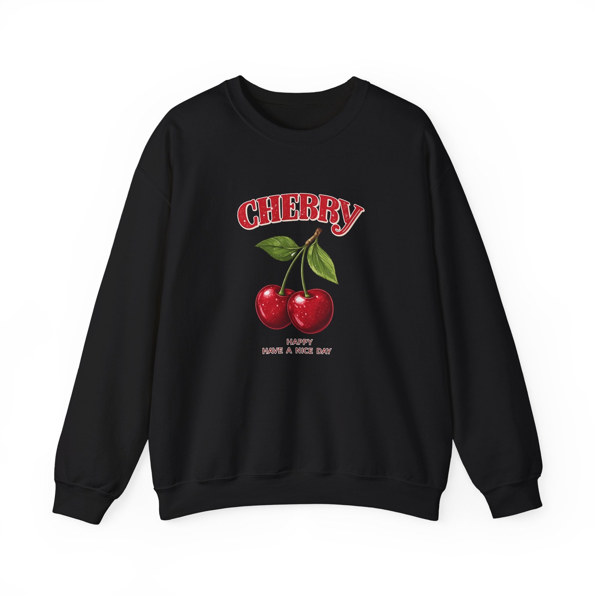 Cherry Graphic Women Sweatshirt.