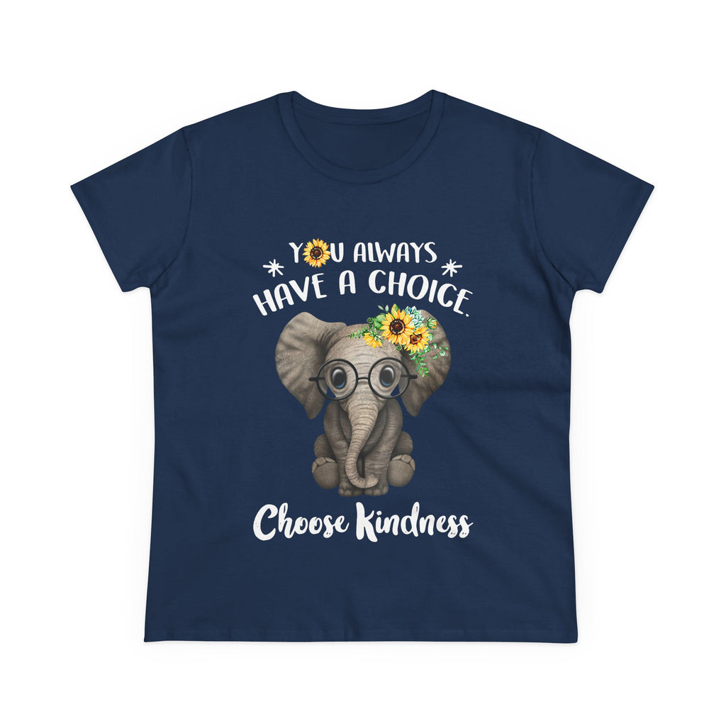 Choose Kindness Elephant Women T-Shirt