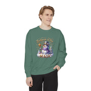Believe in the Magic Snowman Unisex Sweatshirt