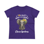 Choose Kindness Elephant Women T-Shirt