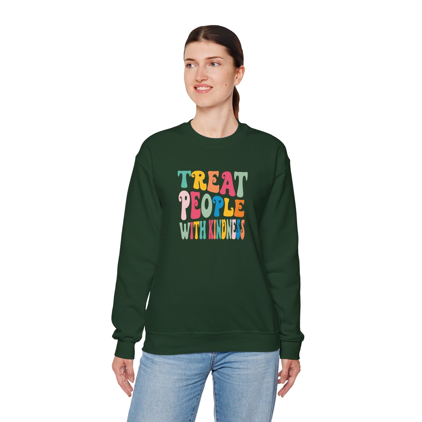 Treat People With Kindness Women Sweatshirt