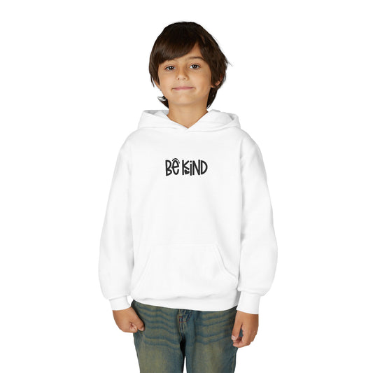 Be Kind Youth Hoodie — Positive Message Kids Sweatshirt