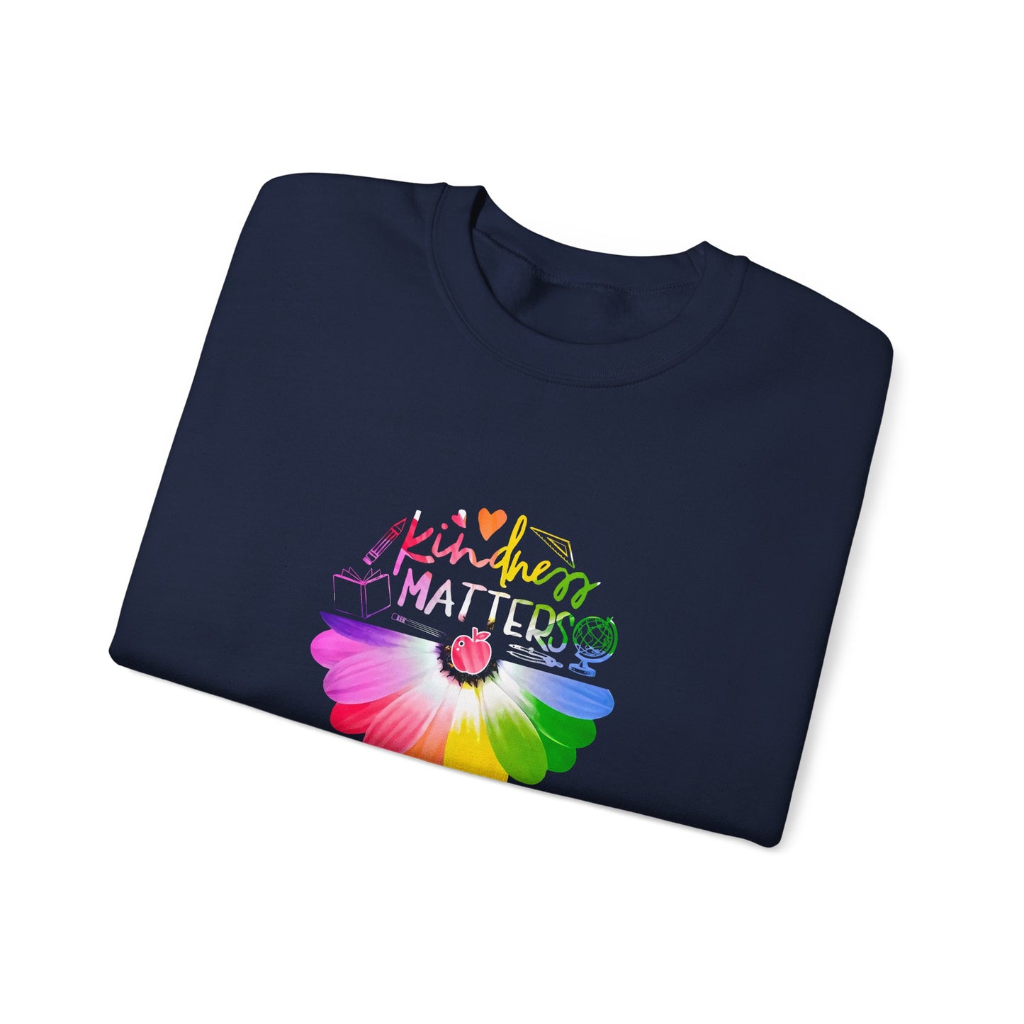 Crewneck Rainbow Daisy Sweatshirt