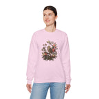 Owl & Wildflower Crewneck Sweatshirt.