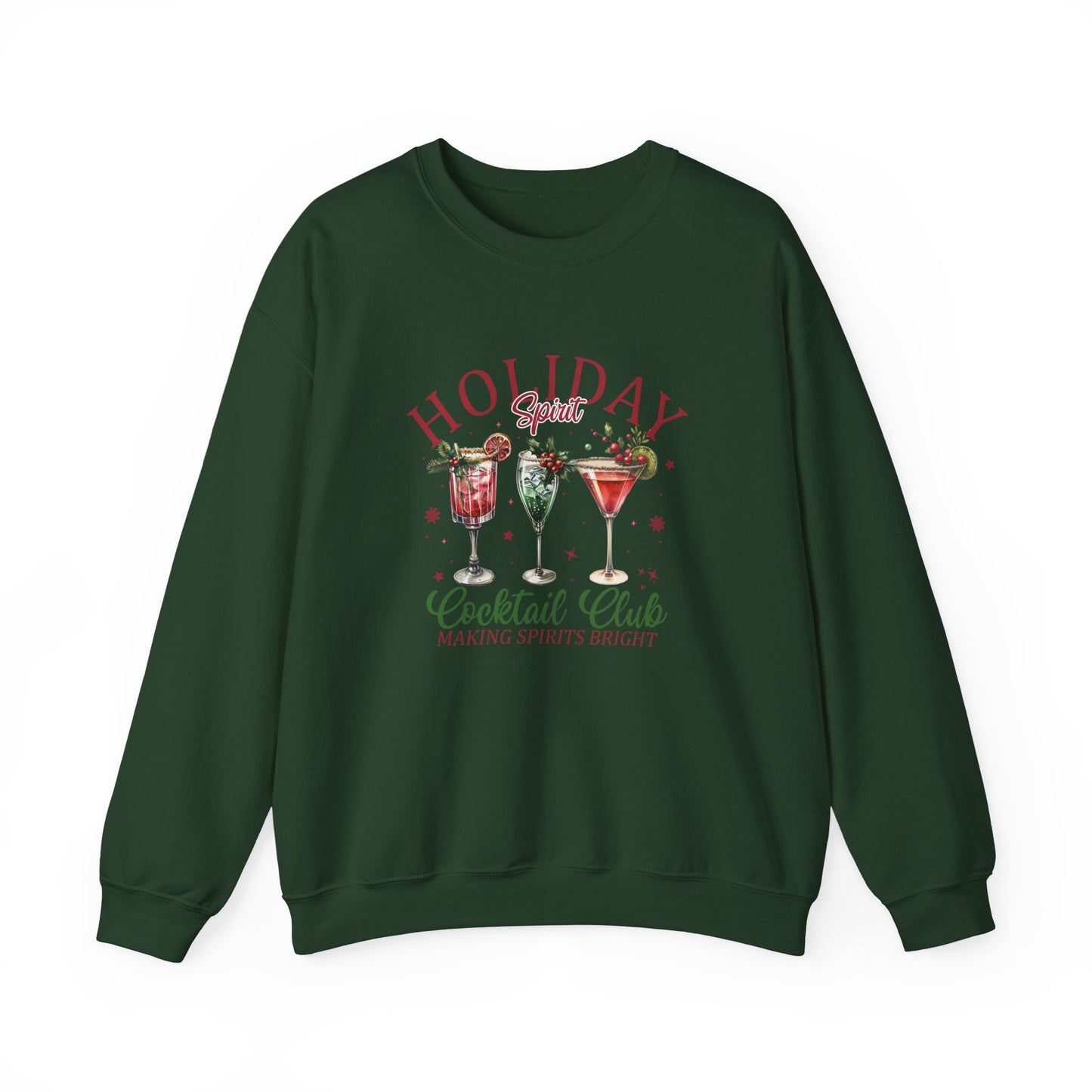 Holiday Cocktail Club Crewneck Sweatshirt