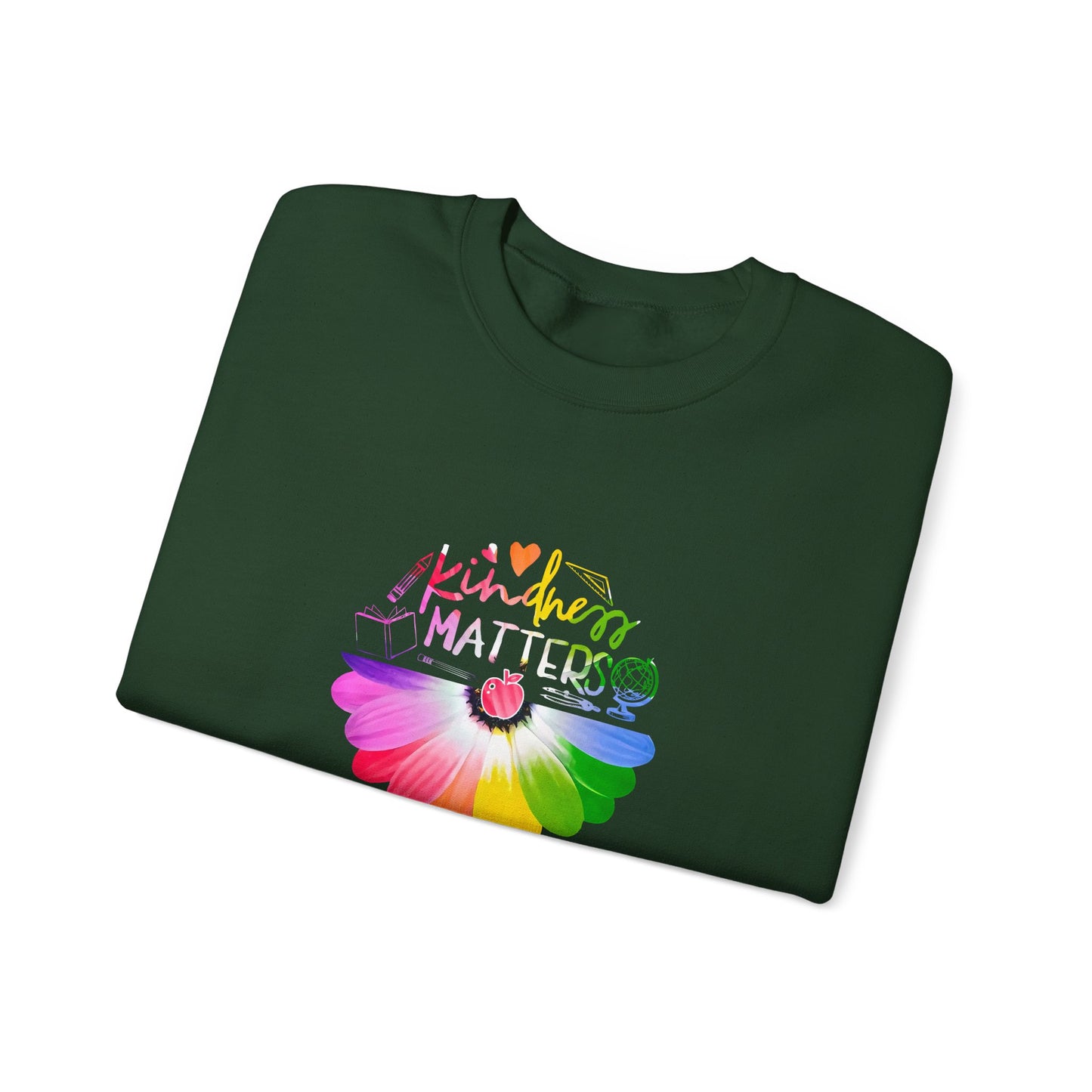 Crewneck Rainbow Daisy Sweatshirt