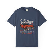 Vintage Car T-Shirt | Unisex Garment-Dyed Tee for Car Lovers, Retro Style Shirt, Cool Graphic Tee, Birthday Gift, Casual Wear