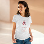 Kindness Changes Everything Floral  Women T-Shirt