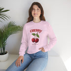 Cherry Graphic Women Sweatshirt.