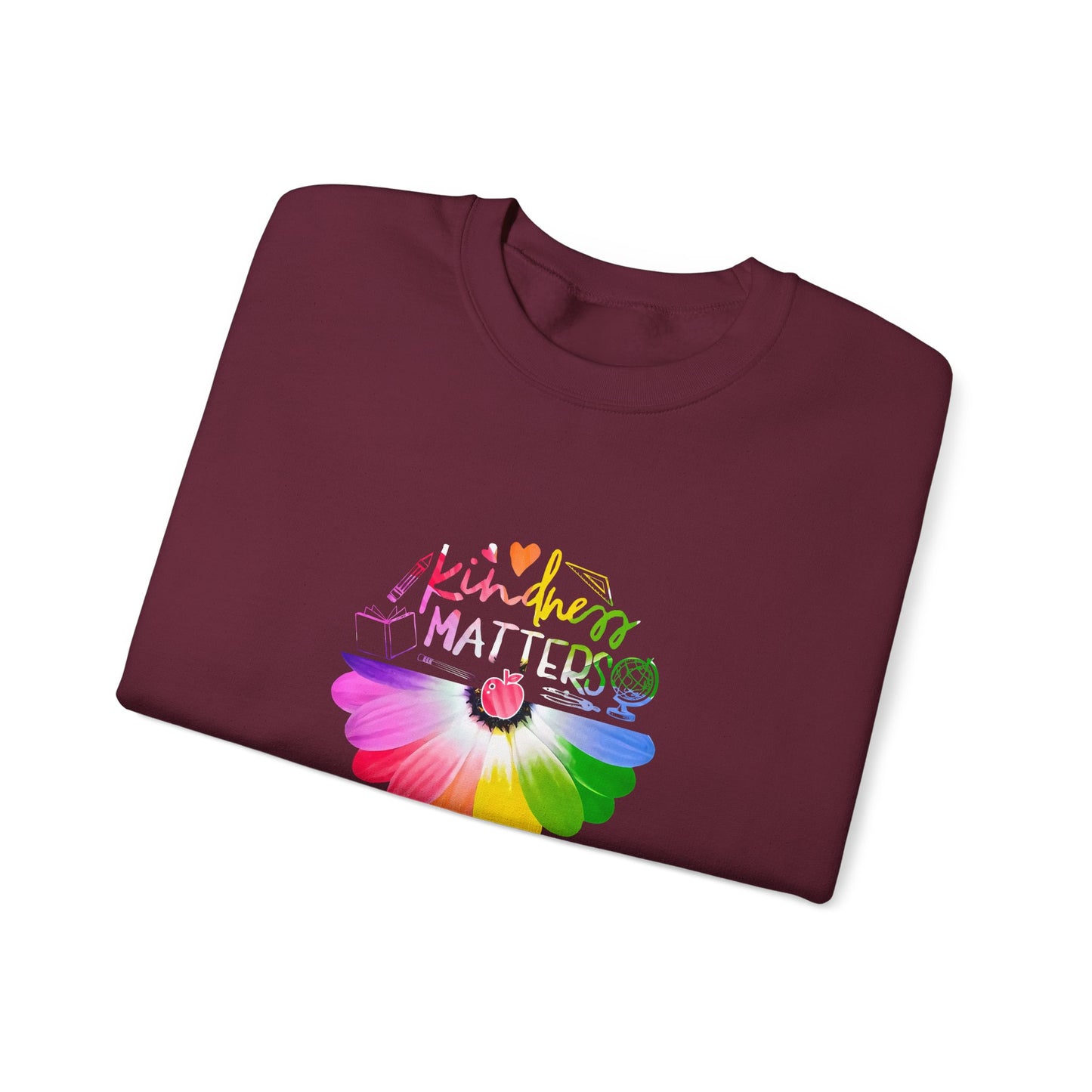 Crewneck Rainbow Daisy Sweatshirt