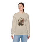 Owl & Wildflower Crewneck Sweatshirt.