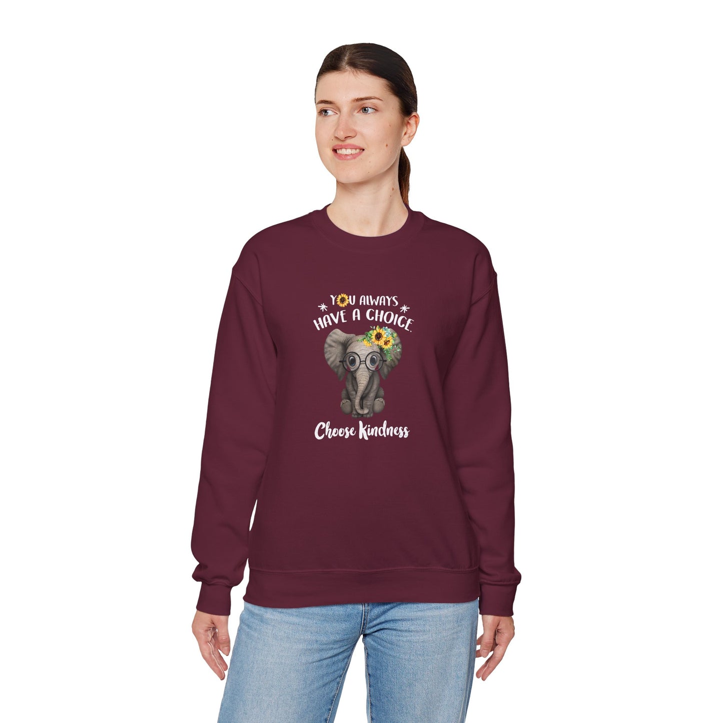 Elephant Crewneck Sweatshirt