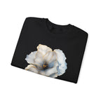 Soft Blue Poppy Design — Women Sweatshirt