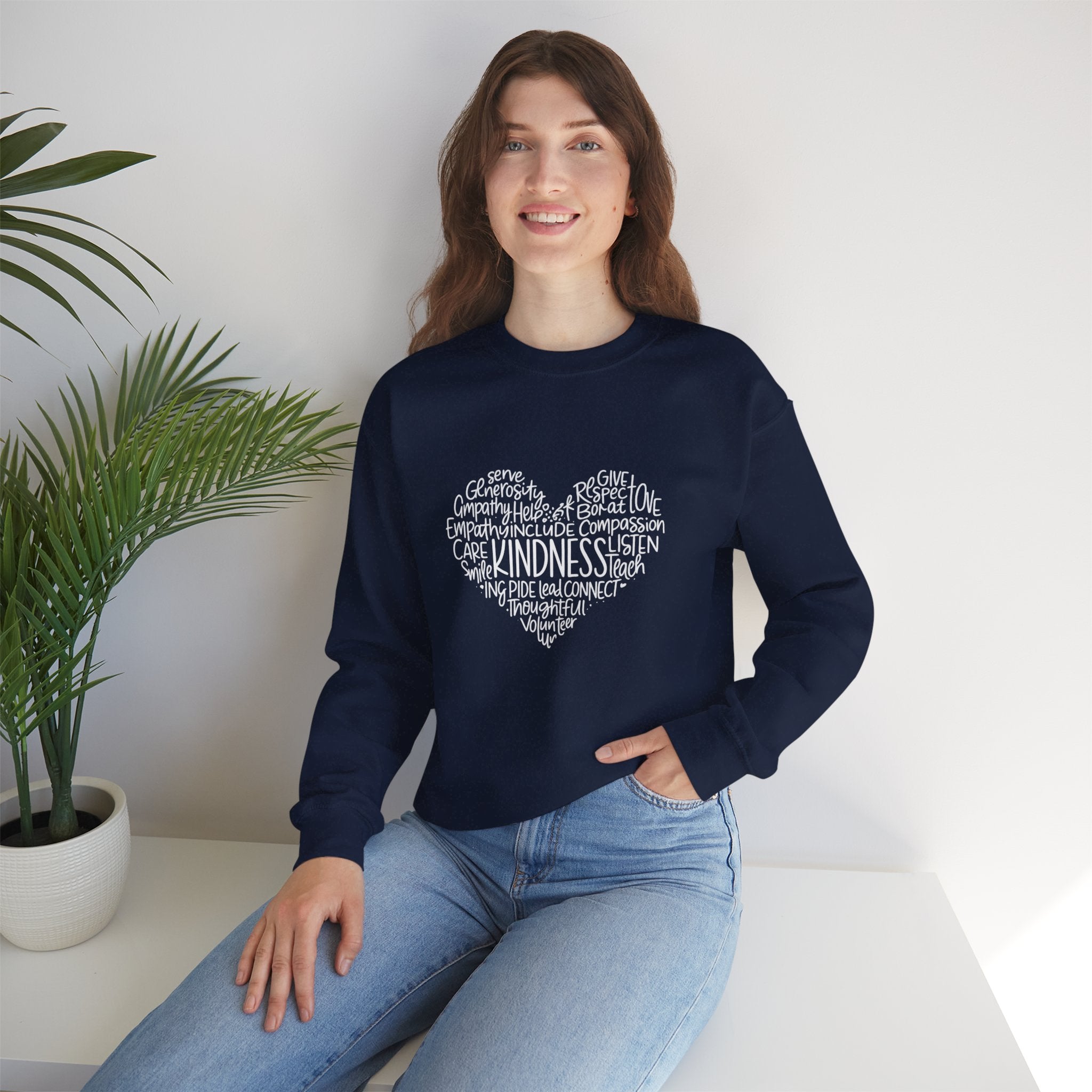 Kindness Heart Women Sweatshirt.