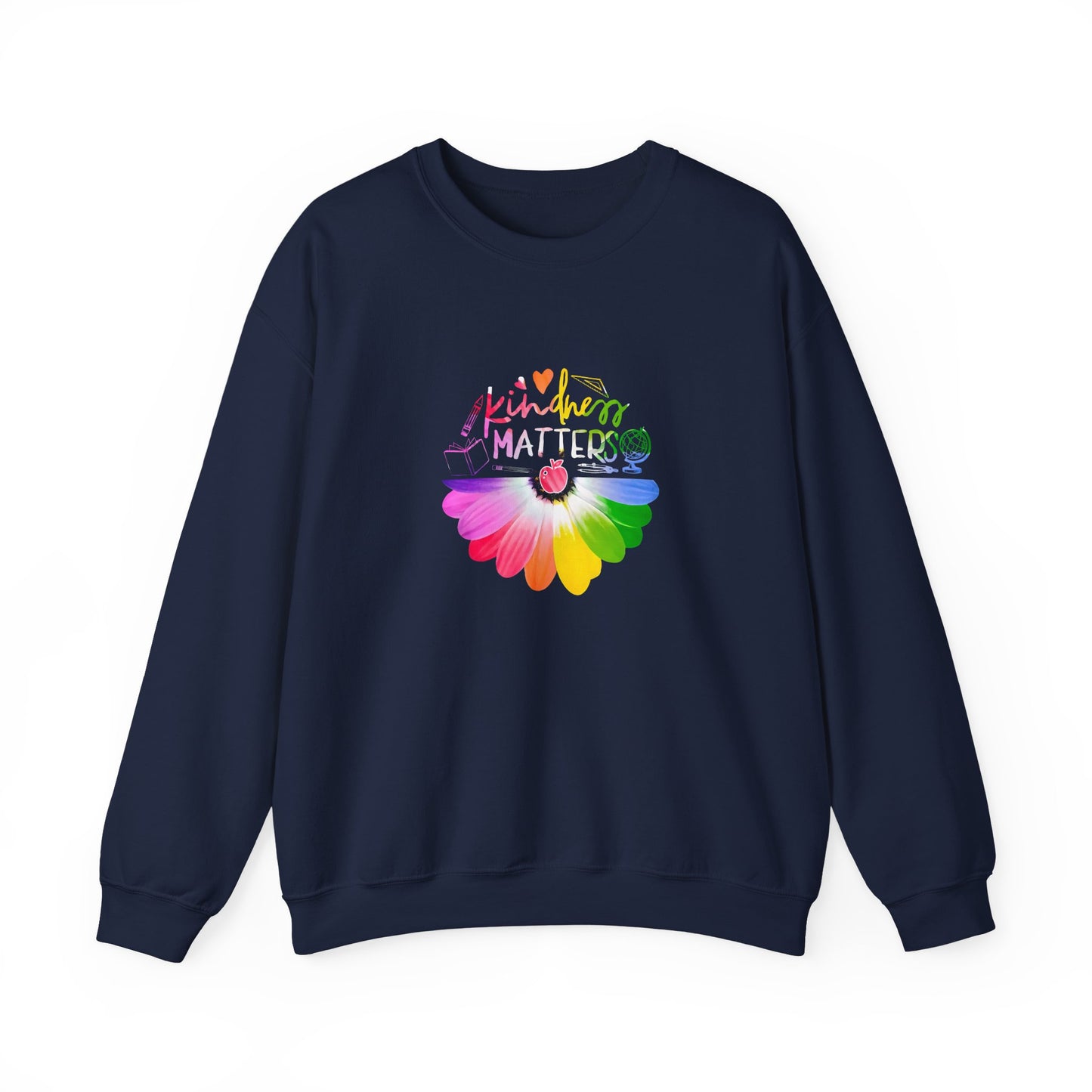 Crewneck Rainbow Daisy Sweatshirt