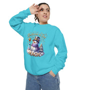 Believe in the Magic Snowman Unisex Sweatshirt