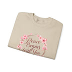 Peace Begins With You- Women Sweatshirt .