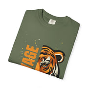 Savage Tiger Graphic Tee, Unisex T-shirt for Bold Fashion, Streetwear Essentials, Animal Lover Gift, Casual Everyday Wear