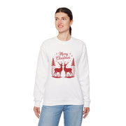 Christmas Reindeer Crewneck Unisex Sweatshirt