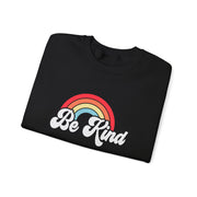 Be Kind Rainbow Crewneck Women Sweatshirt